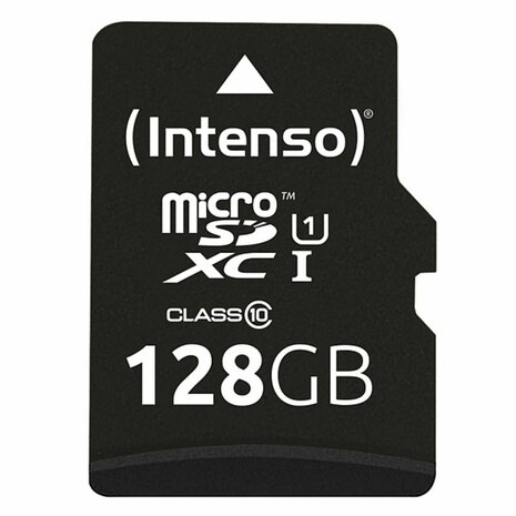 Micro SD kaart met adapter INTENSO 34234 UHS-I XC Premium Zwart 3