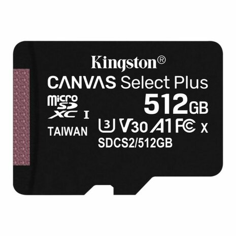 Micro SD kaart met adapter Kingston SDCS2 100 MB/s 4