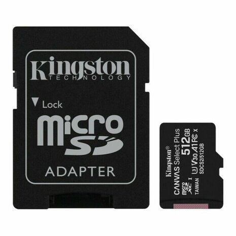 Micro SD kaart met adapter Kingston SDCS2 100 MB/s 5