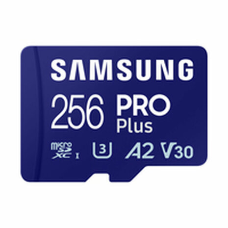 Micro SD kaart met adapter Samsung 256 GB 2