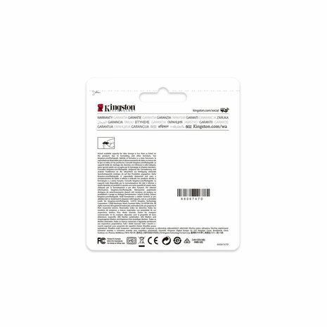 Micro SD kaart Kingston High Endurance 128 GB 3