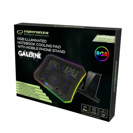 Cooling Base voor Laptop Esperanza EGC109 5