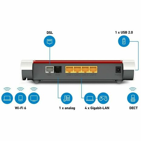 Router Fritz! 20002944 300 Mbps 2