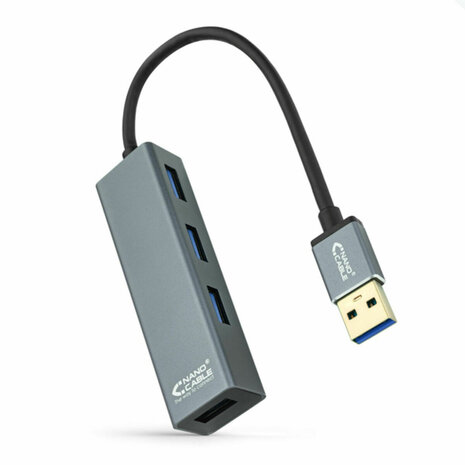 USB-HUB 4 Poorten NANOCABLE 10.16.4402 USB 3.0 1