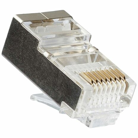 Connector RJ45 LogiLink MP0003 100 Stuks Zilverkleurig 2