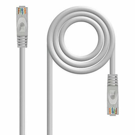 Cat6 UTP kabel NANOCABLE 10.20.1803-BL LSZH (2 m) Blauw Zwart 3 m 5