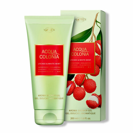 Douchegel 4711 Acqua Colonia Lychee & White Mint 200 ml 1