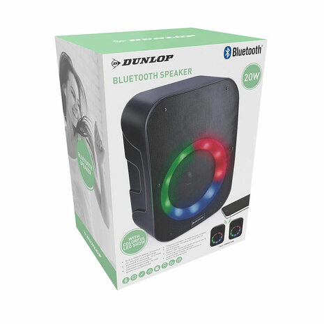 Dunlop TWS 20 W Zwart Bluetooth luidspreker 5