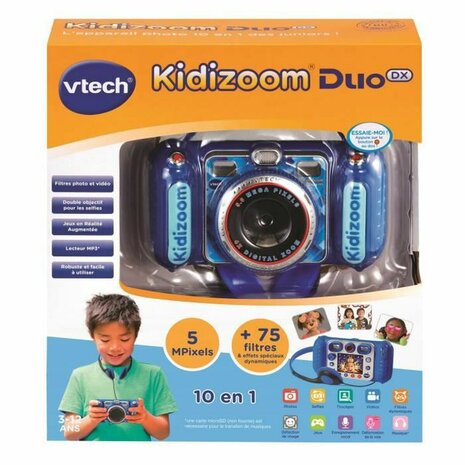 Digitale kindercamera Vtech Duo DX bleu 5