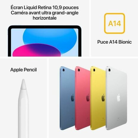 Tablet Apple iPad 10,9" 64 GB Zilverkleurig 3