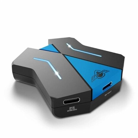 USB-HUB Spirit of Gamer Crossgame Blauw 1