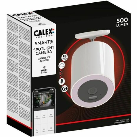 Beveiligingscamera Calex Spotlight Security 6