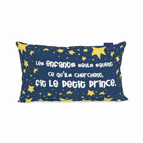 Kussenhoes HappyFriday Le Petit Prince Son avion Multicolour 50 x 30 cm 1
