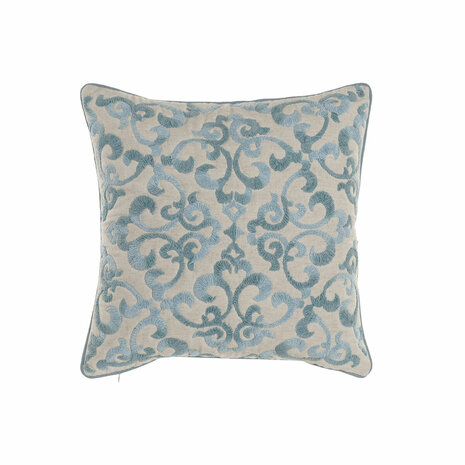Kussenhoes DKD Home Decor Blauw Traditioneel 50 x 1 x 50 cm 1