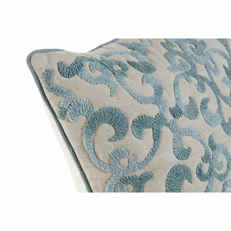 Kussenhoes DKD Home Decor Blauw Traditioneel 50 x 1 x 50 cm 3