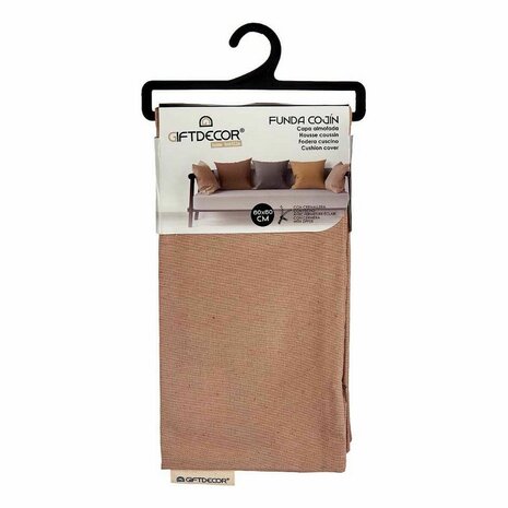 Kussenhoes 60 x 0,5 x 60 cm Bruin (12 Stuks) 3