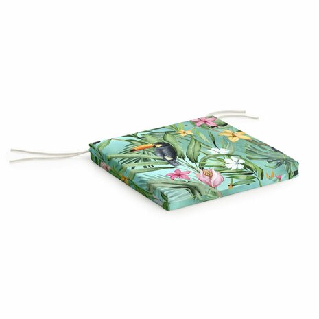 Stoelkussen Belum 0120-416 Multicolour 40 x 5 x 40 cm Tucán 1