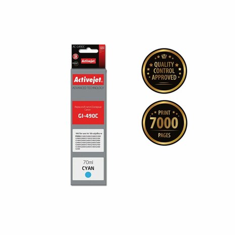 Originele inktcartridge Activejet AC-G490C Cyaan 2