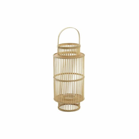 Kaarshouder DKD Home Decor Kristal Bamboe (26 x 26 x 69 cm) 1