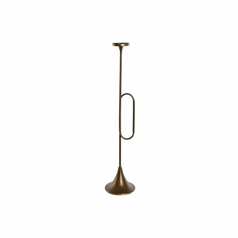 Kaarshouder Home ESPRIT Gouden Metaal 21 x 21 x 98 cm 1