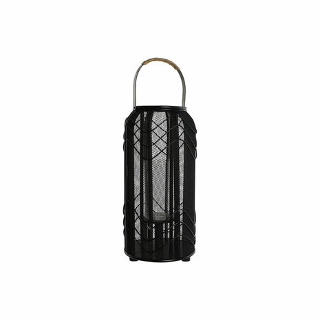 Kaarshouder Home ESPRIT Zwart Metaal 21,5 x 21,5 x 43,5 cm 1