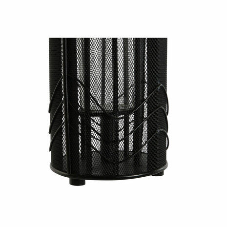 Kaarshouder Home ESPRIT Zwart Metaal 21,5 x 21,5 x 43,5 cm 4