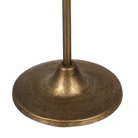 Kaarshouder Gouden Ijzer 15 x 15 x 40 cm 5