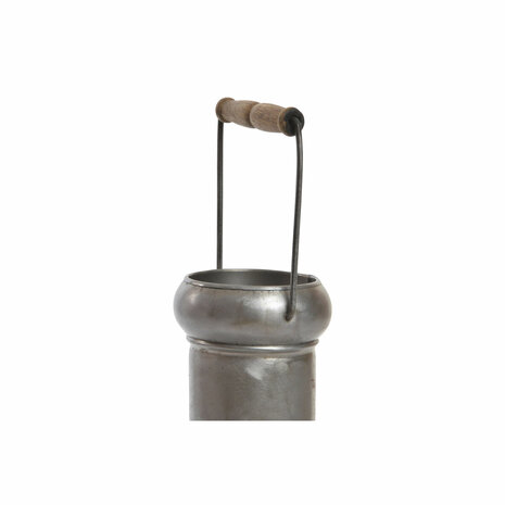 Lantaarn DKD Home Decor Verouderde afwerking Zilverkleurig Metaal Kristal Vintage 37 x 22 x 55 cm 2