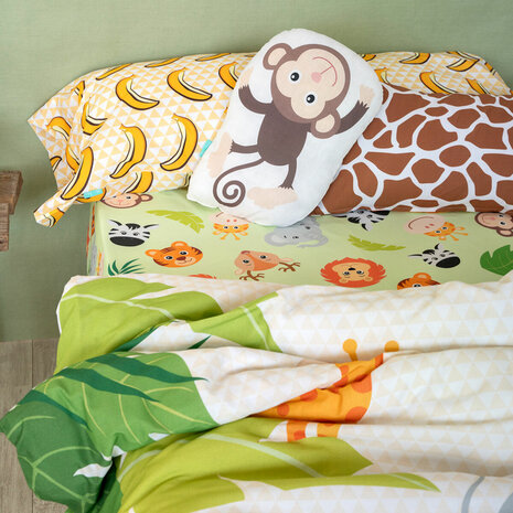 Dekbedovertrek set HappyFriday Mr Fox Wild Multicolour Bed van 80/90 2 Onderdelen 3