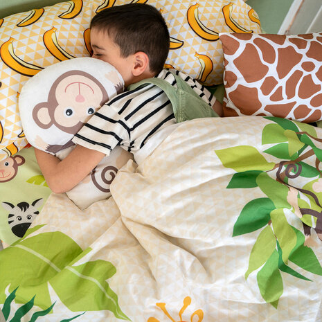 Dekbedovertrek set HappyFriday Mr Fox Wild Multicolour Bed van 80/90 2 Onderdelen 4