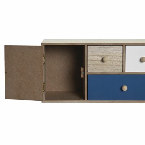 Juwelenkistje DKD Home Decor 30 x 12,5 x 15 cm Multicolour Hout MDF 2