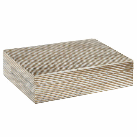 Juwelenkistje DKD Home Decor 20,5 x 13 x 5,5 cm Crème Bot Hars 1