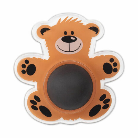 Deurstopper Inofix Deuren Beer Sticker Oranje PVC 1