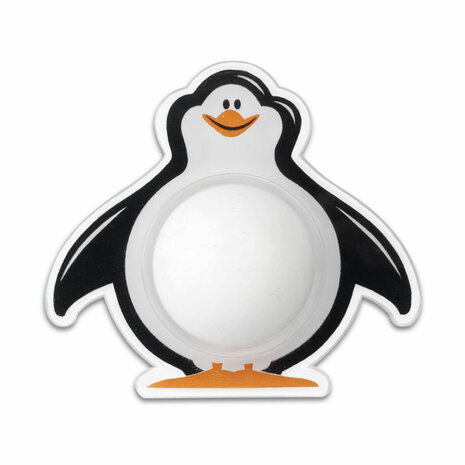 Deurstopper Inofix Deuren Pinguïn Sticker Wit/Zwart PVC 1