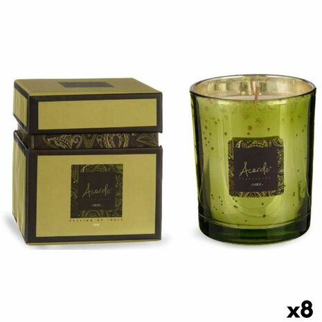 Geurkaars Limoen Groene Thee 8 x 9 x 8 cm (8 Stuks) 1