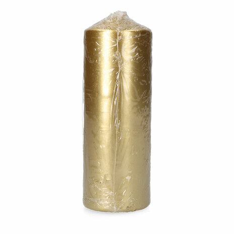 Kaars Gouden Zilverkleurig Ø 7 x 20 cm 1 Stuks 4