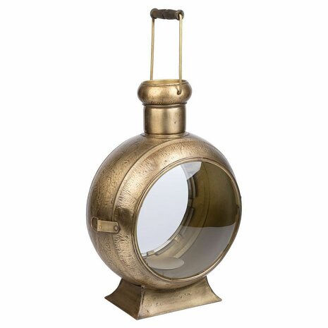 Kandelaar Alexandra House Living Gouden Metaal Glas Ijzer 21 x 47 x 33 cm 2