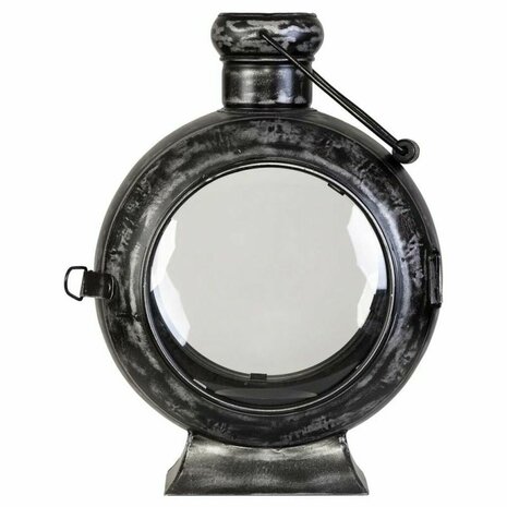 Kandelaar Alexandra House Living Zwart Glas Ijzer 21 x 40 x 29 cm 4