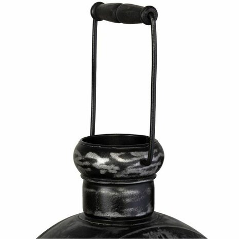 Kandelaar Alexandra House Living Zwart Glas Ijzer 21 x 40 x 29 cm 6