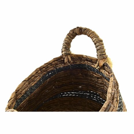 Mandenset DKD Home Decor Koloniaal Vezel (31 x 31 x 33 cm) 3