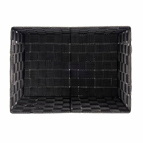 Mand Zwart Stof 25 x 20 x 35 cm (12 Stuks) 3