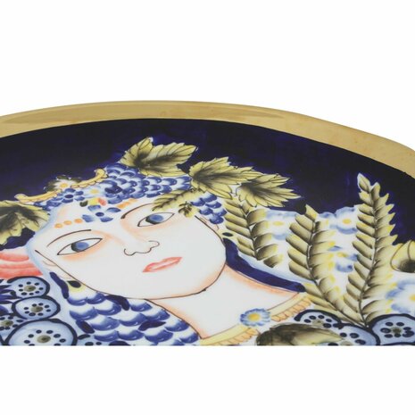 Tafeldecoratie DKD Home Decor Porselein (42 x 42 x 4 cm) 3