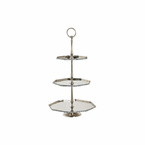Tafeldecoratie DKD Home Decor Zilverkleurig 28 x 28 x 47 cm 1