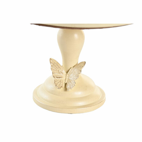 Tafeldecoratie DKD Home Decor 24 x 22,6 x 18 cm Beige Vlinders 3
