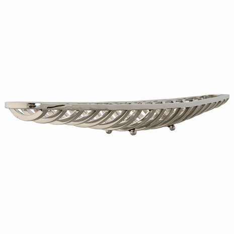 Tafeldecoratie Home ESPRIT Zilverkleurig Modern Verchroomd 51 x 12 x 6 cm 3
