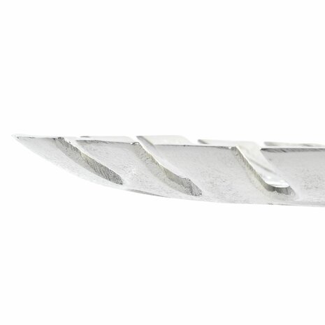 Tafeldecoratie Home ESPRIT Zilverkleurig Aluminium Modern Blad van een plant 38,5 x 28 x 3 cm 3