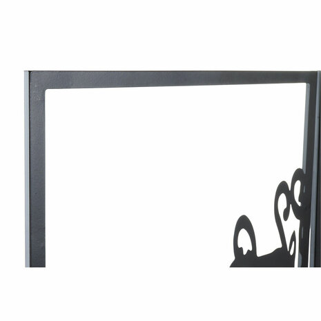 Wanddecoratie DKD Home Decor 3 Onderdelen Zwart Boomstructuur Metaal (105 x 1,3 x 91 cm) 3