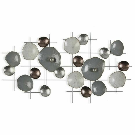 Wanddecoratie Versa Metaal (4,4 x 90,8 x 50,2 cm) 1
