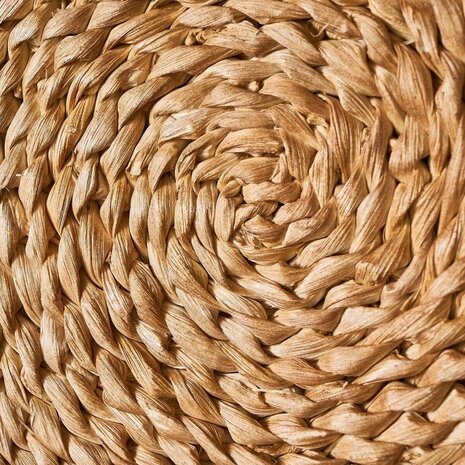 Wanddecoratie Gouden Natuurlijk Ijzer Spiegel Natuurlijke Vezel 75 x 5 x 74 cm 3