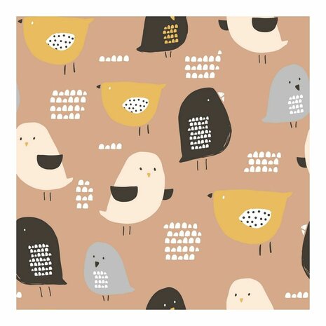 Dekbedovertrek Popcorn Baby Chick 160 x 270 cm (Bed van 80/90) 2